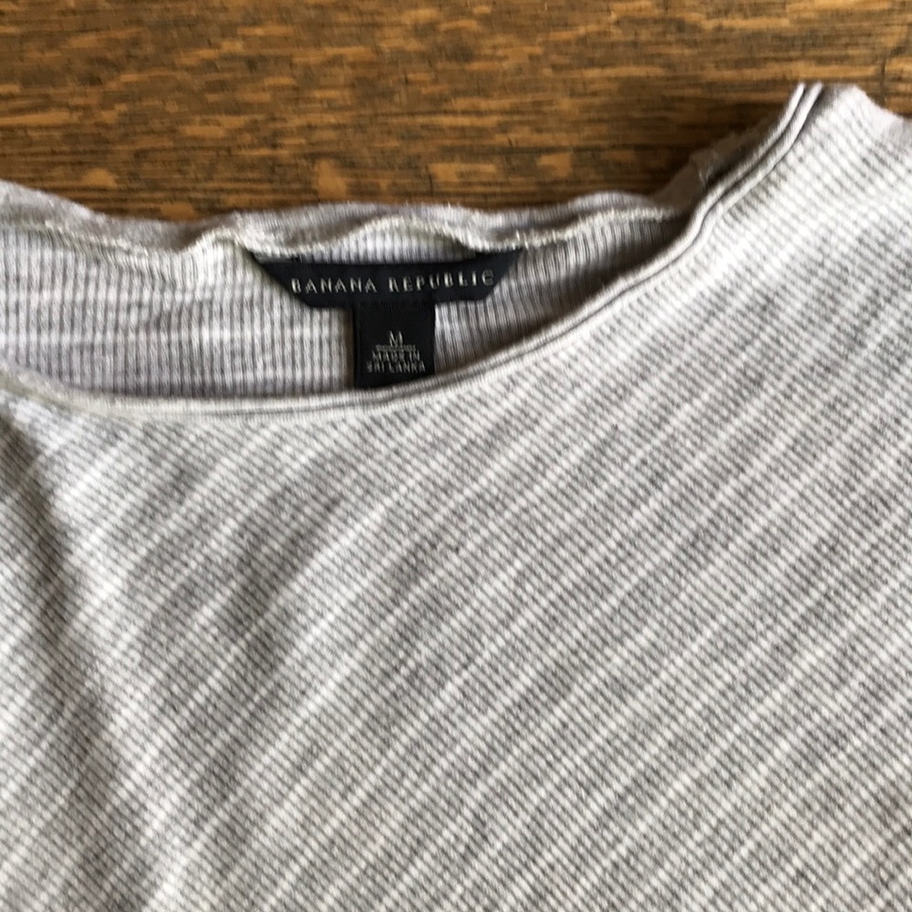 Banana Republic Classic Striped LS Tee